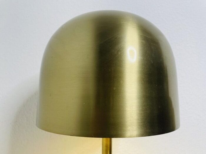 mid century gilt metal mashrom lamp 4253