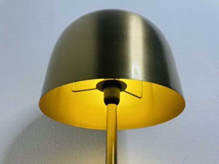 mid century gilt metal mashrom lamp 4527