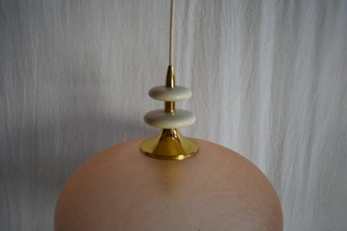 mid century glass pendant germany 1960s 4