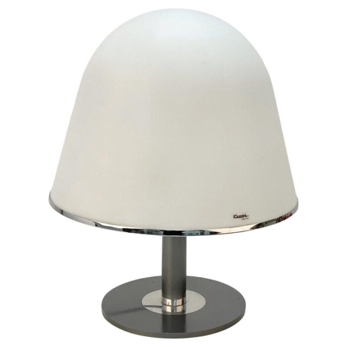 mid century italian metal kuala table lamp by franco bresciani for iguzzini 1970s 1