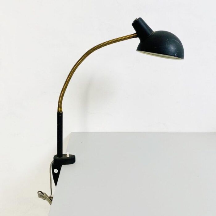 mid century italian modern articulated table lamp 1970s 2