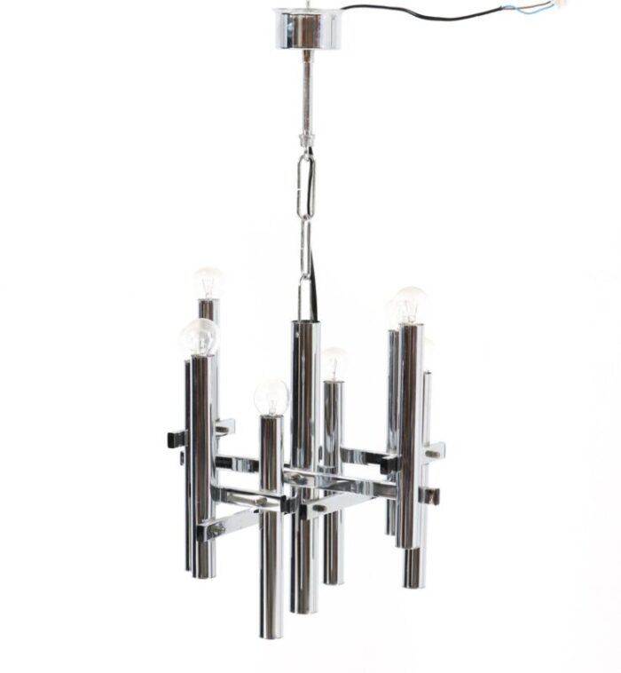 mid century italian modern chandelier 1