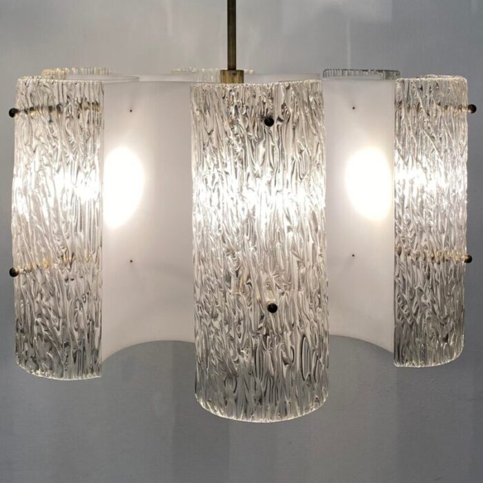 mid century modern austrian chandelier by julius kalmar 1960s 11