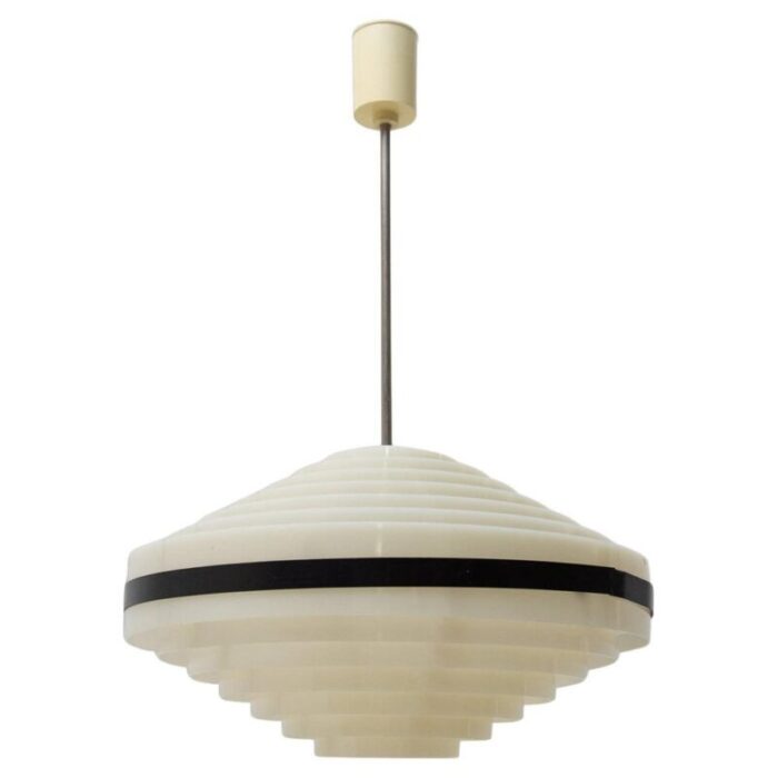 mid century modern czechoslovakian space age pendant lamp 1960s 1