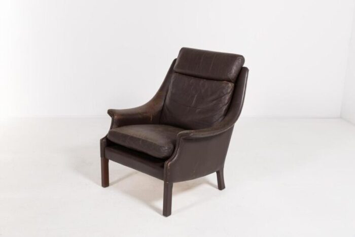 mid century modern danish architectural armchair 1960s 2789