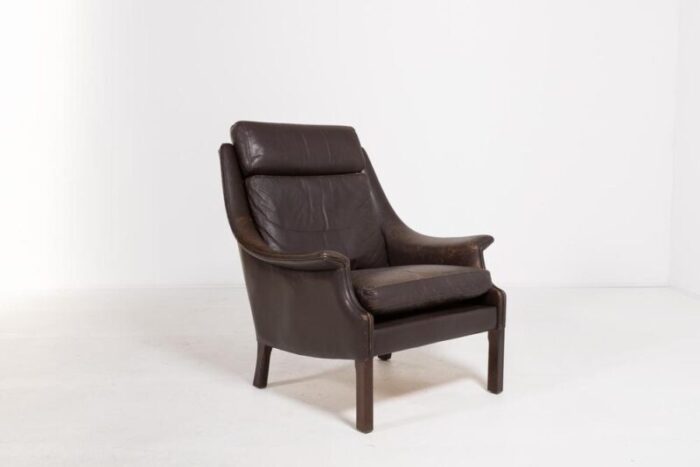 mid century modern danish architectural armchair 1960s 3677