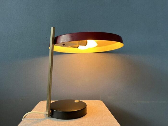 mid century oslo table lamp by heinz pfaender for egon hillebrand 8407