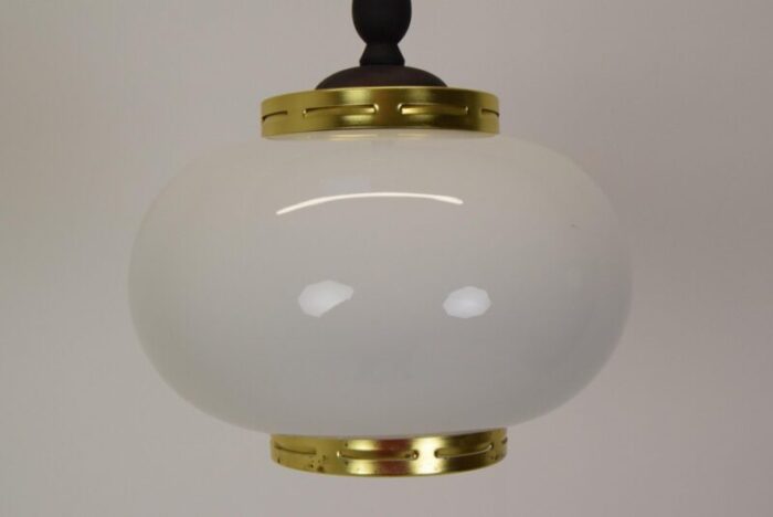 mid century pendant lamp by polam bielsko 1970s 4