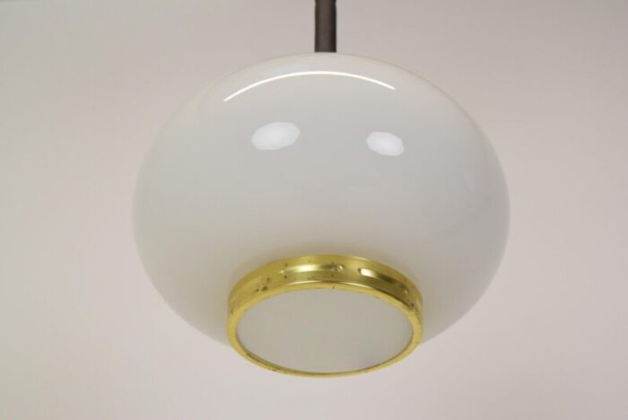 mid century pendant lamp by polam bielsko 1970s 5