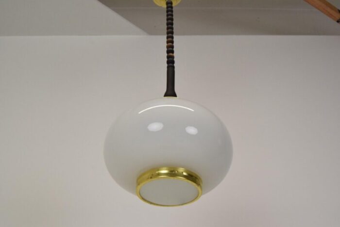 mid century pendant lamp by polam bielsko 1970s 7