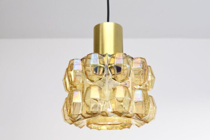 mid century pendant light by helena tynell for glashutte limburg 3