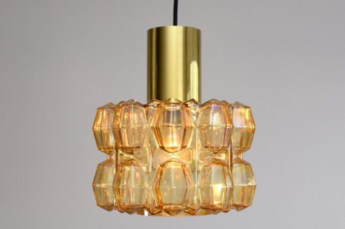 mid century pendant light by helena tynell for glashutte limburg 9