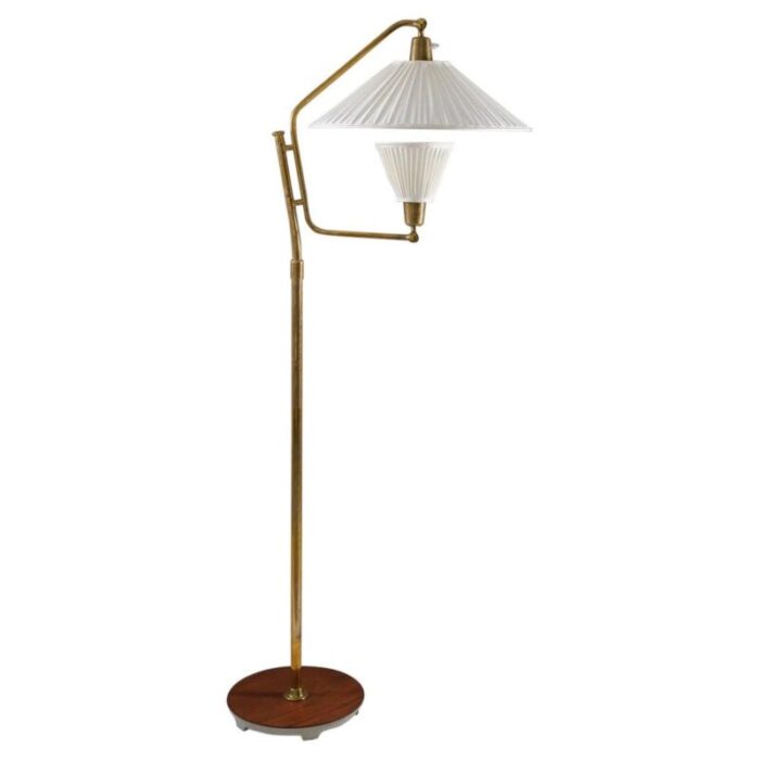 mid century scandinavian floor lamp by bertil brisborg for nk 1