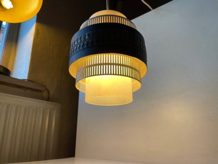 mid century scandinavian pendant lamp by e s horn 1950s 5