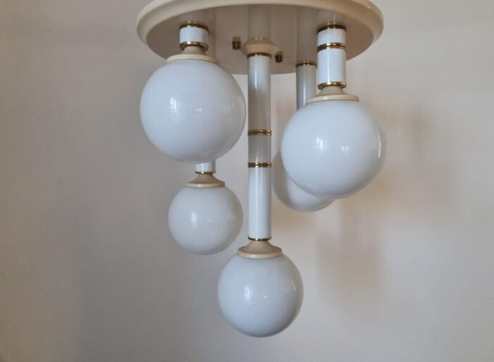 mid century sputnik ceiling light germany 1970s 1