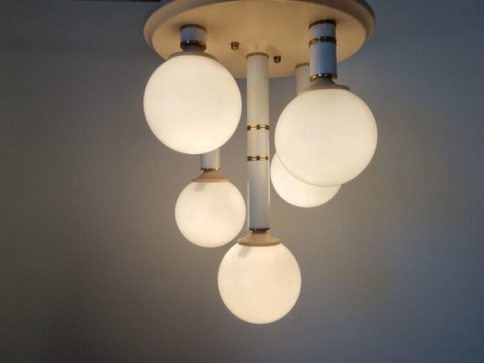 mid century sputnik ceiling light germany 1970s 10