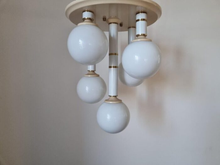 mid century sputnik ceiling light germany 1970s 3