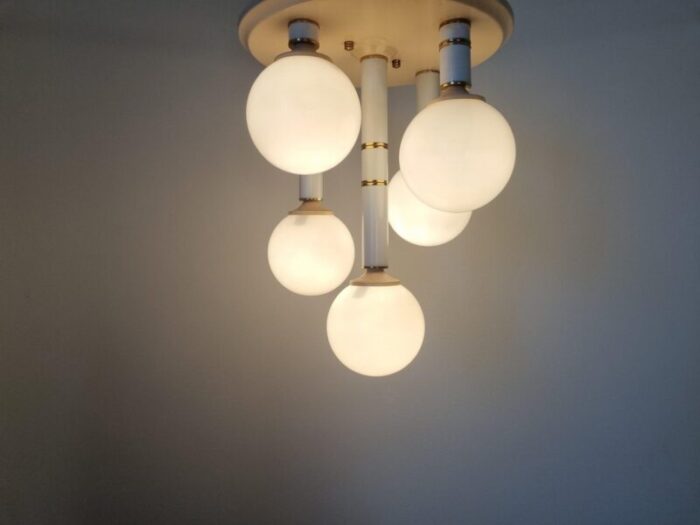 mid century sputnik ceiling light germany 1970s 6