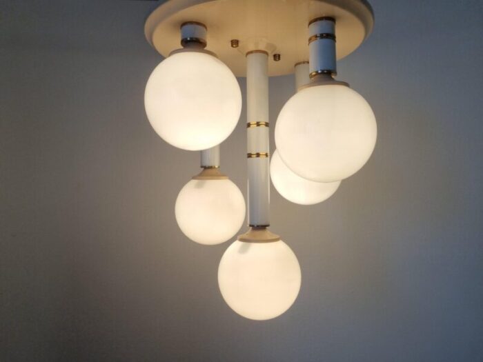 mid century sputnik ceiling light germany 1970s 8