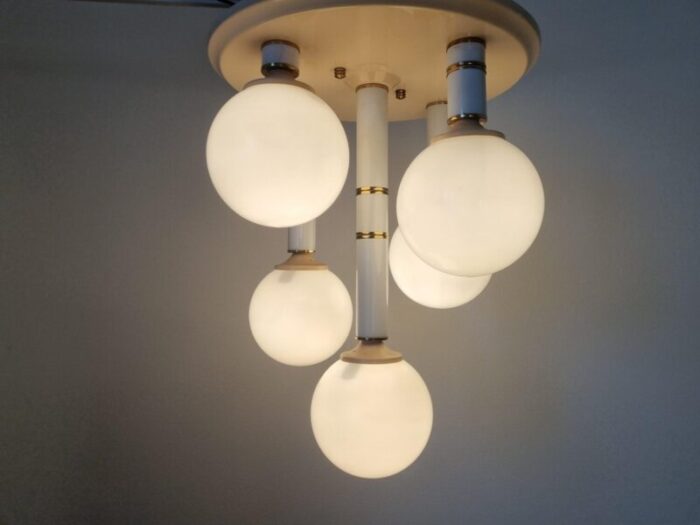 mid century sputnik ceiling light germany 1970s 9