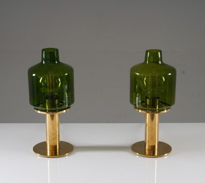 mid century swedish model b 102 table lamps by hans agne jakobsson set of 2 4