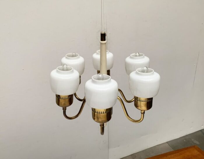 mid century swedish t526 chandelier by hans agne jakobsson for hans agne jakobsson ab 1