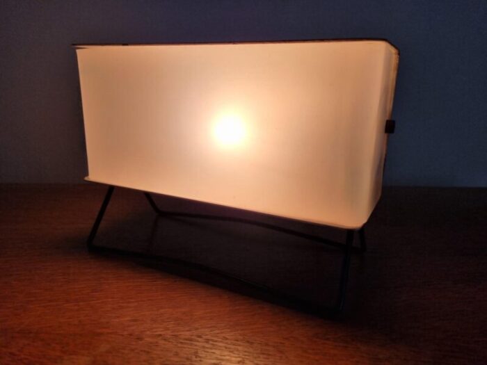 mid century table lamp from pokrok 1970s 12