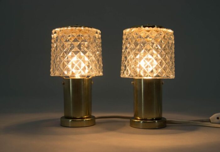 mid century table lamps from kamenicky senov 1970s set of 2 6