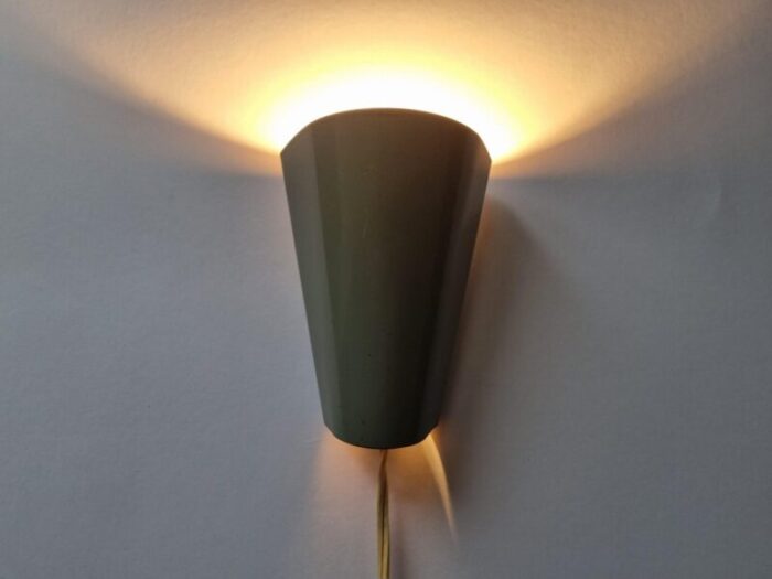 mid century wall lamp by josef hurka for lidokov 1960s 11