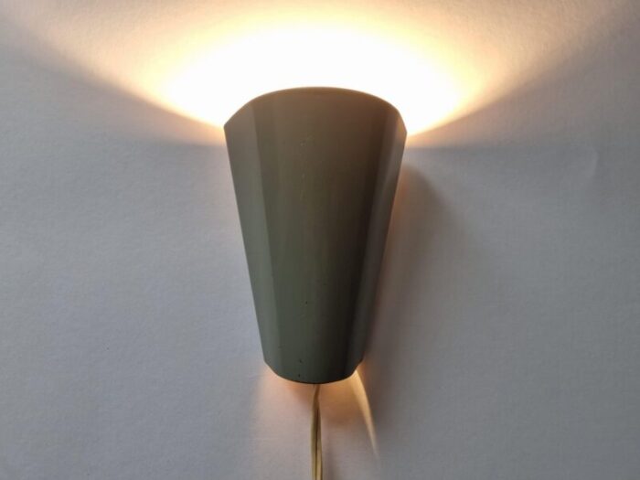 mid century wall lamp by josef hurka for lidokov 1960s 13