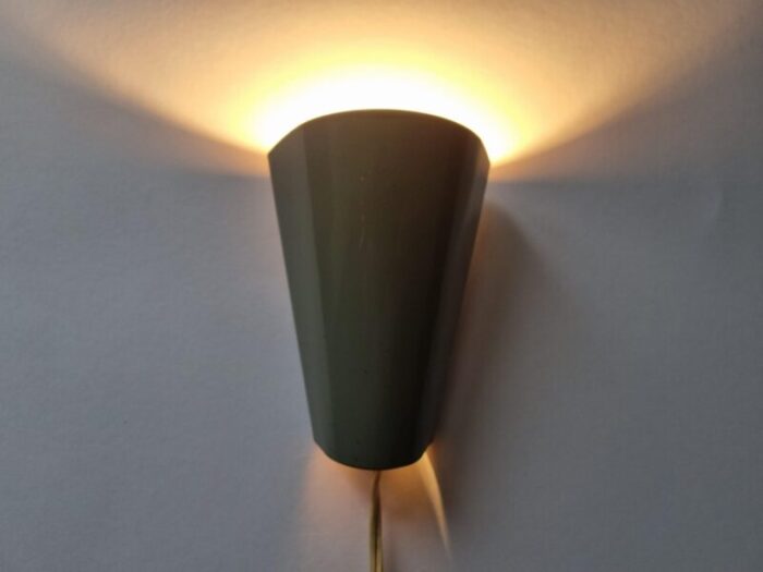 mid century wall lamp by josef hurka for lidokov 1960s 14