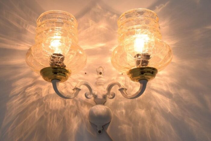 mid century wall lamp czechoslovakia 1970s 8