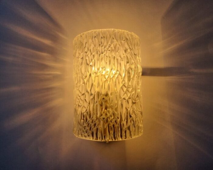 mid century wall lamp from kalmar austria 1970s 16