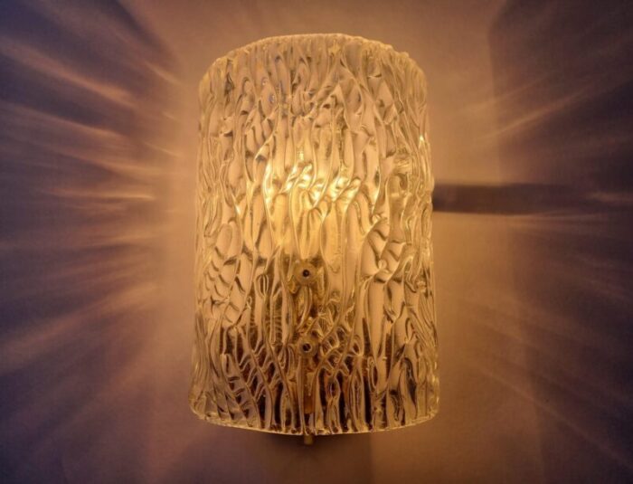 mid century wall lamp from kalmar austria 1970s 17