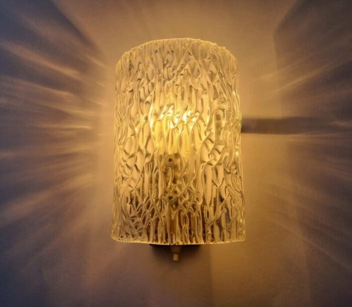 mid century wall lamp from kalmar austria 1970s 6