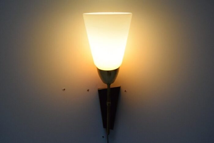 mid century wall lamp from kamenicky senov 1960s 10