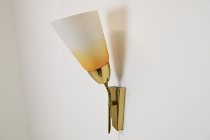 mid century wall lamp from kamenicky senov 1960s 13