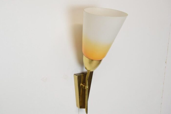 mid century wall lamp from kamenicky senov 1960s 2