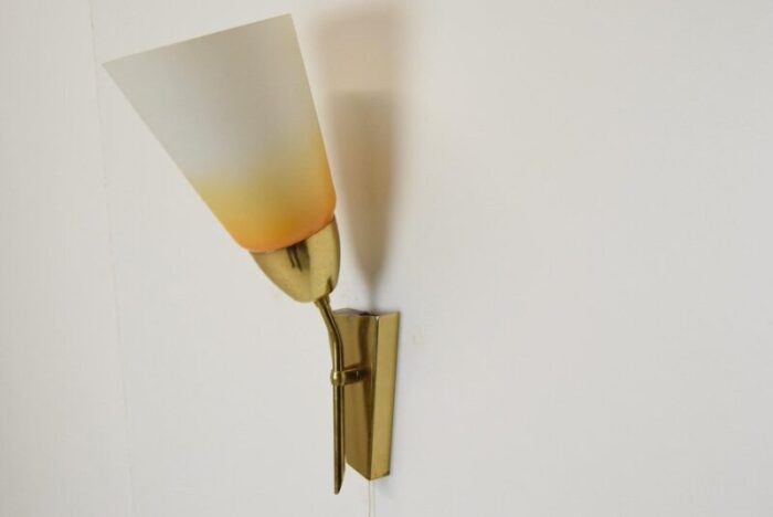 mid century wall lamp from kamenicky senov 1960s 3