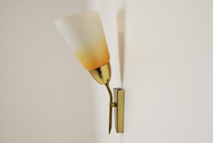 mid century wall lamp from kamenicky senov 1960s 4