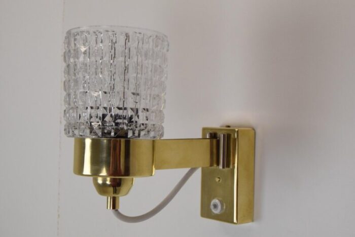 mid century wall lamp from lidokov 1960s 2