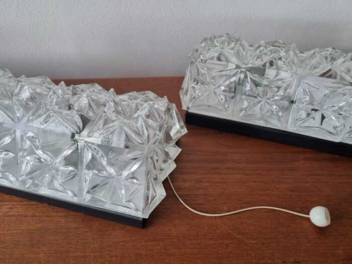 mid century wall lamps germany 1970s set of 2 18