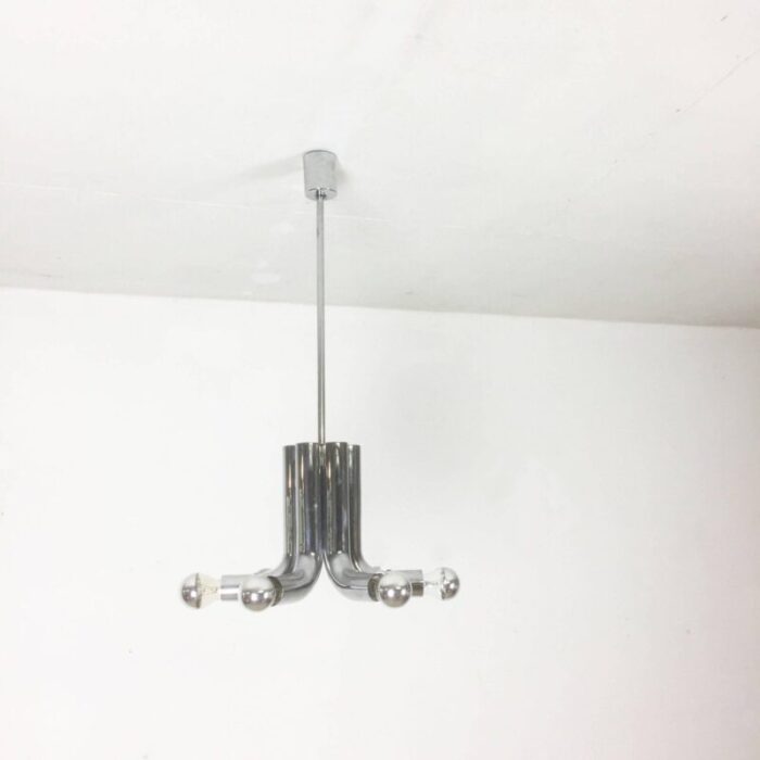 modernist german sputnik hanging light by cosack lights 1960s 3