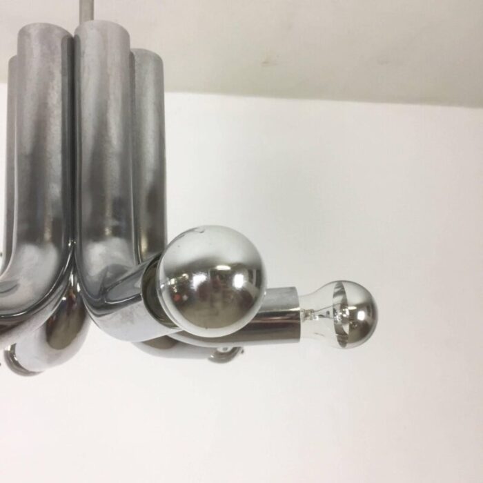 modernist german sputnik hanging light by cosack lights 1960s 6