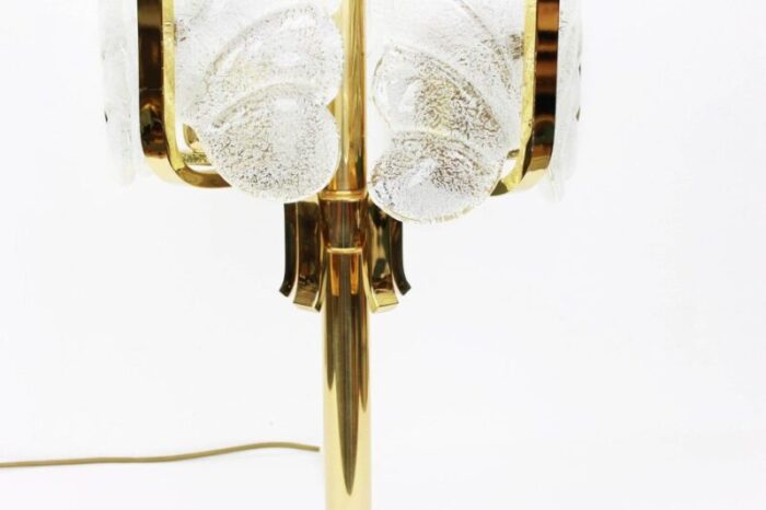 murano glass leaves table lamp by carl fagerlund for orrefors 1960s 4