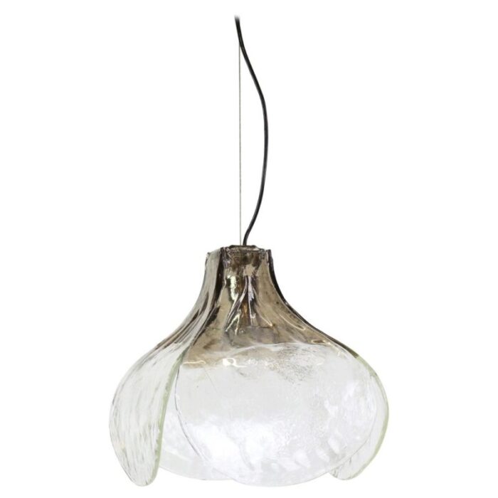 murano glass pendant light by carlo nason for mazzega 1970s 1