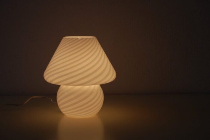 murano glass table lamp 1970s 6