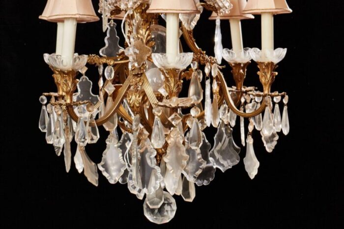 neo rococo style chandelier for 6 candles 4