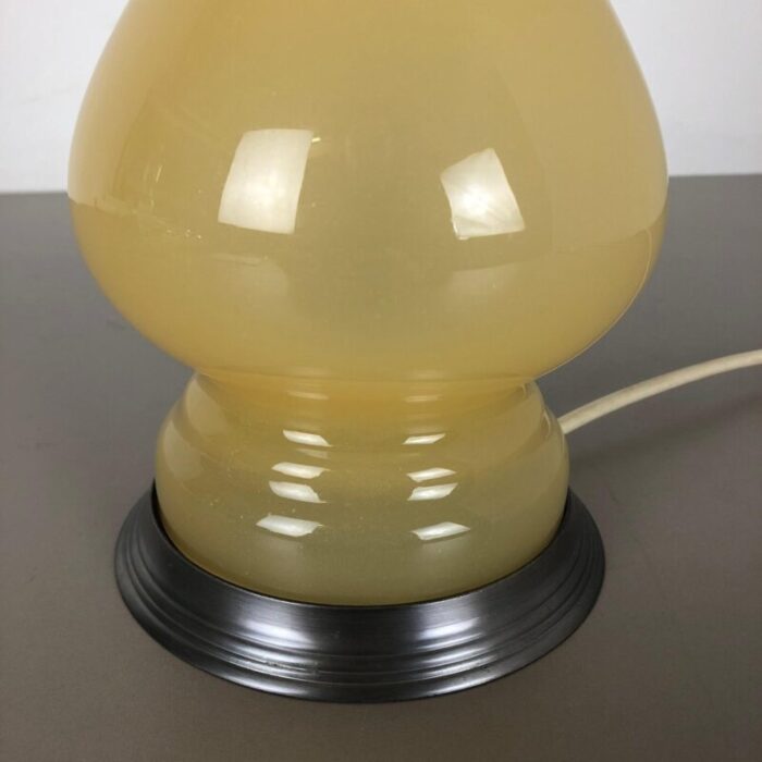 opaline murano glass honey table light by cenedese vetri 1960s 13