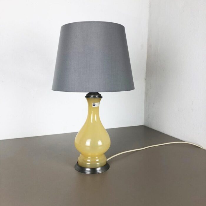 opaline murano glass honey table light by cenedese vetri 1960s 2